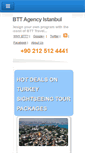Mobile Screenshot of bookturkeytours.com